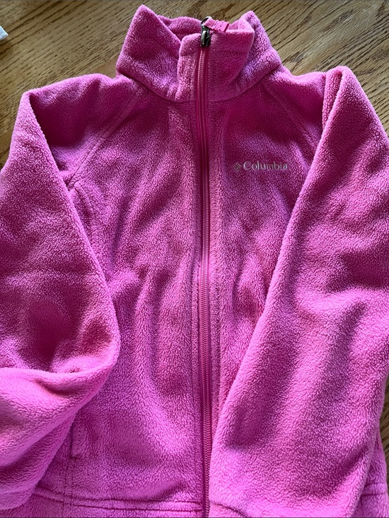 Columbia Other - Columbia Hot Pink Full-Zip Fleece Jacket